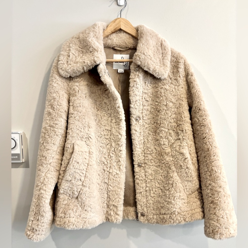 NWOT Sam Edelman Faux Shearling Short Jacket